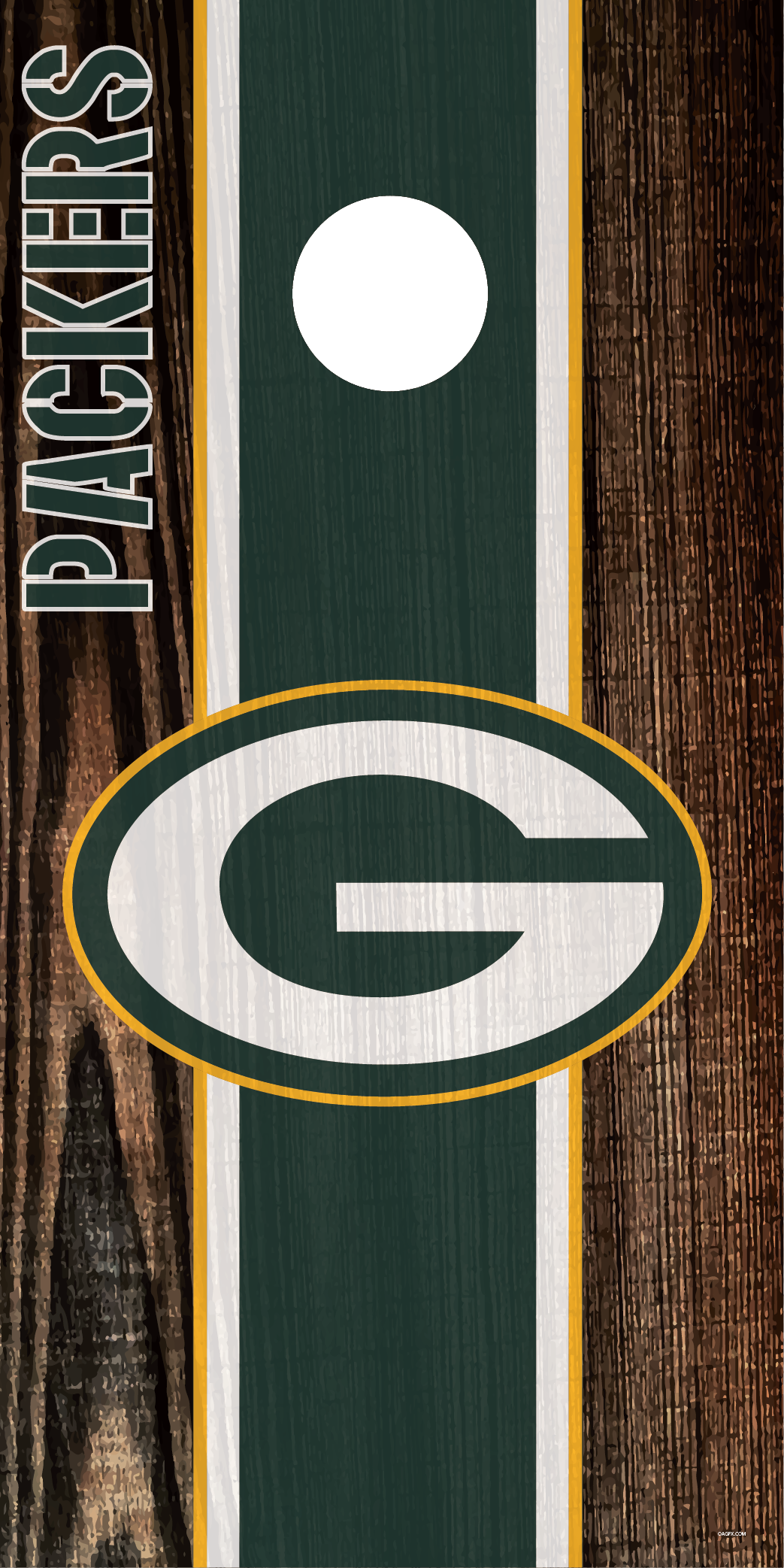 Green Bay Packers Cornhole Board Skins (Pair)
