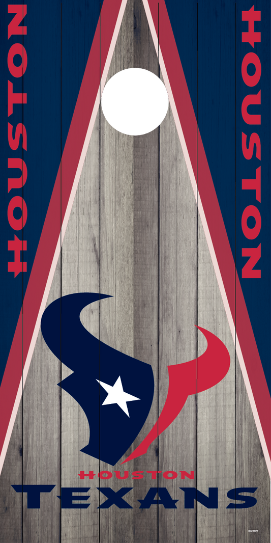 Houston Texans Cornhole Board Skins (Pair)