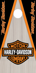 Harley Davidson Cornhole Board Skins (Pair)
