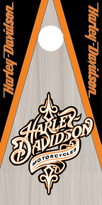Harley Davidson Cornhole Board Skins (Pair)