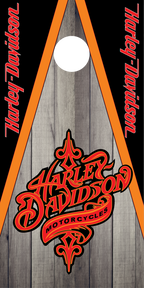 Harley Davidson Cornhole Board Skins (Pair)