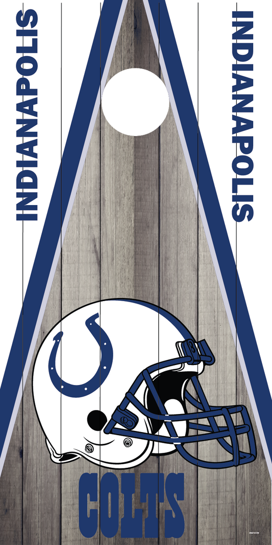 Indianapolis Colts Cornhole Board Skins (Pair)