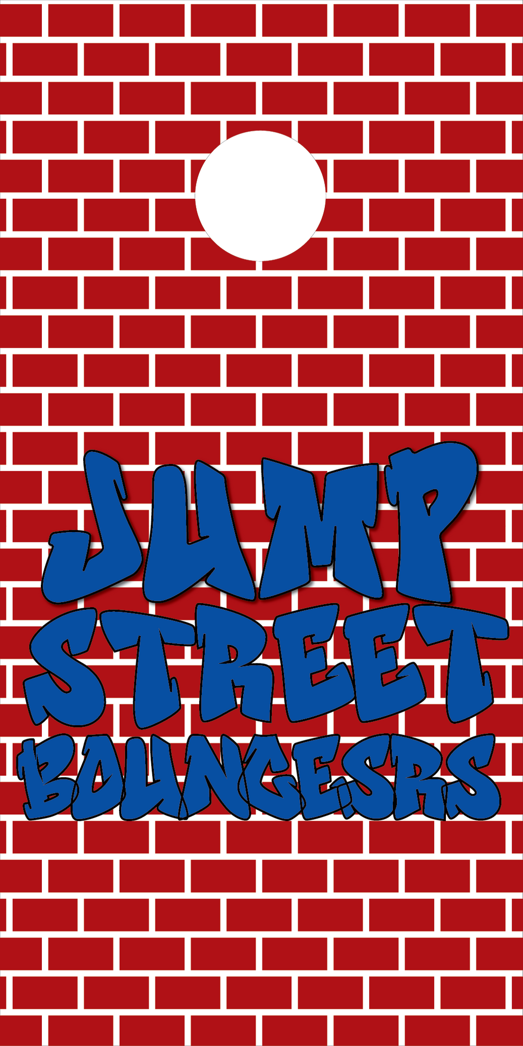 Jump Street Cornhole Board Skins (Pair)