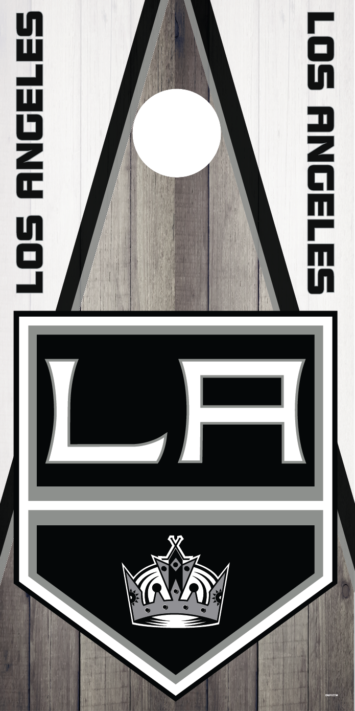 Los Angeles Kings Cornhole Board Skins (Pair)