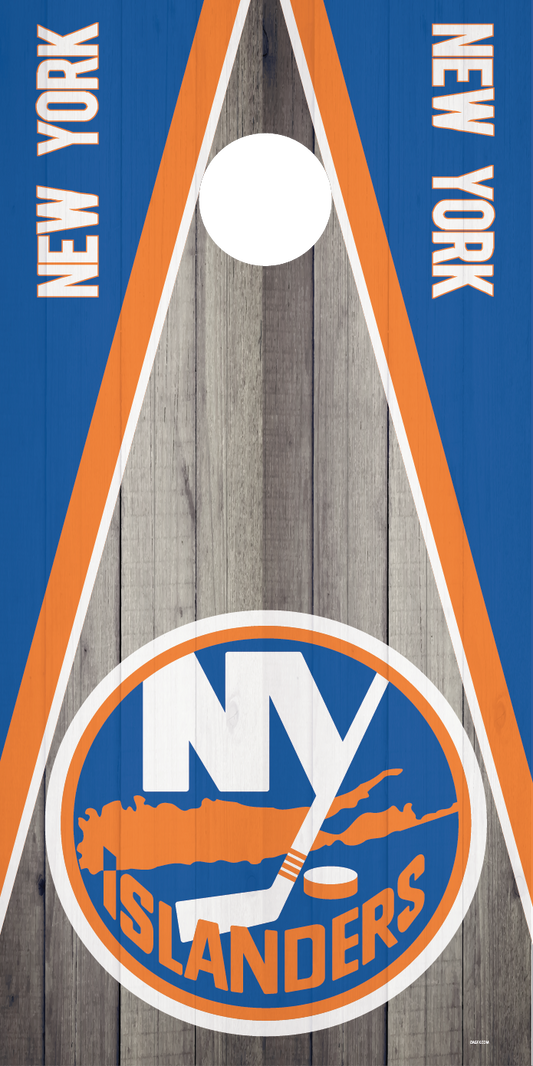 New York Islanders Cornhole Board Skins (Pair)