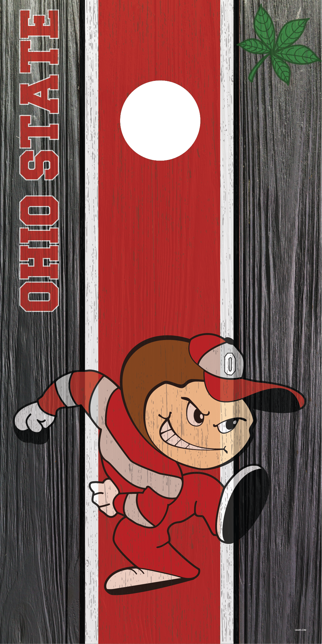 Ohio State Buckeyes Cornhole Board Skins (Pair)