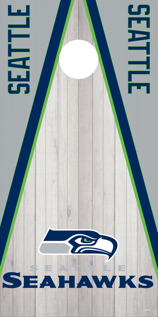 Seattle Seahawks Cornhole Board Skins (Pair)