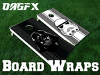 Star Wars Vader and Storm Trooper Cornhole Board Skins (Pair)
