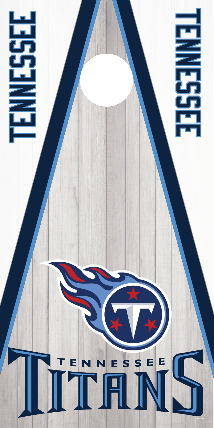 Tennessee Titans Cornhole Board Skins (Pair)