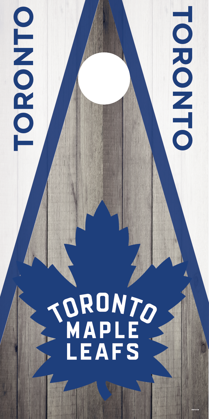 Toronto Maple Leafs Cornhole Board Skins (Pair)