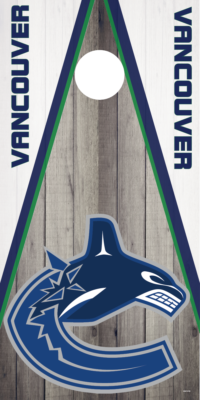Vancouver Canucks Cornhole Board Skins (Pair)