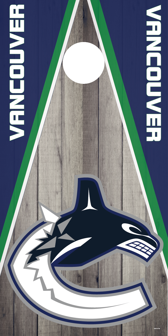 Vancouver Canucks Cornhole Board Skins (Pair)