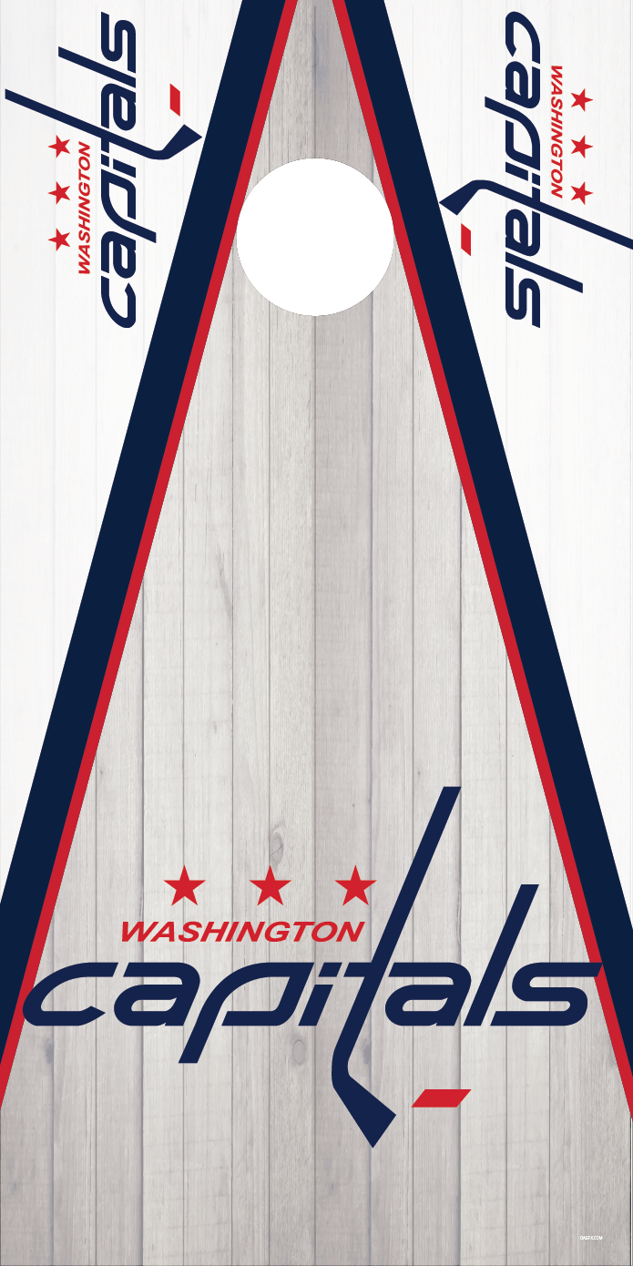 Washington Capitals Cornhole Board Skins (Pair)