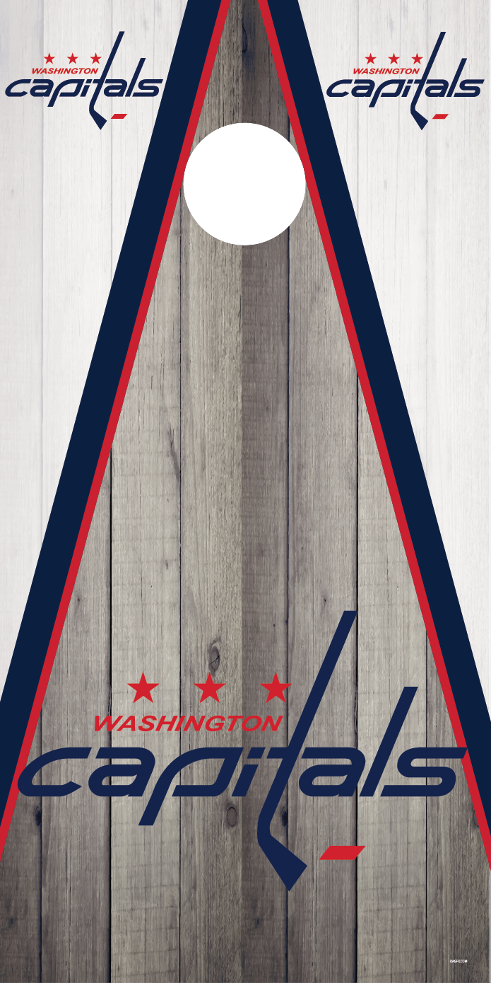 Washington Capitals Cornhole Board Skins (Pair)