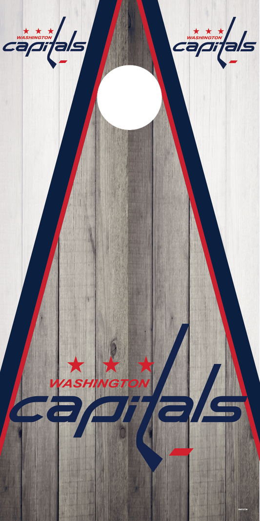 Washington Capitals Cornhole Board Skins (Pair)