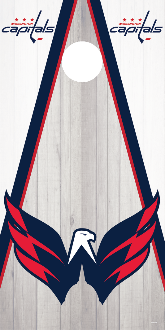 Washington Capitals Cornhole Board Skins (Pair)