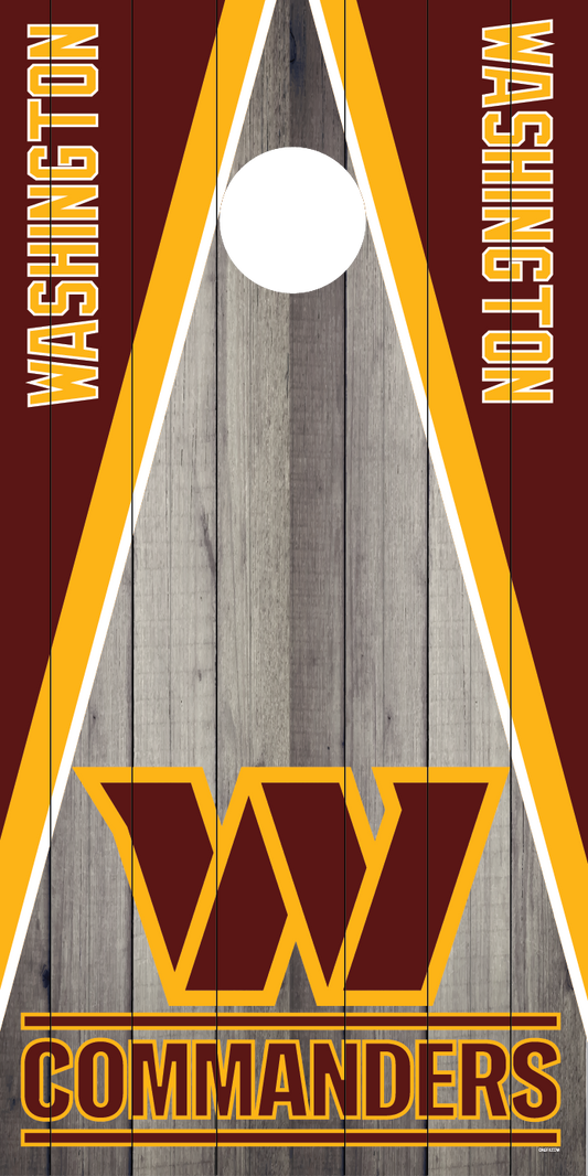 Washington Commanders Cornhole Board Skins (Pair)