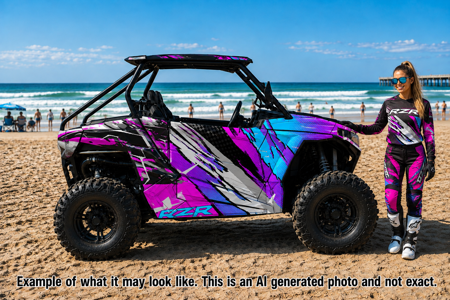2015-2019 Polaris RZR 900 EPS OAGFX Graphics Kit D53-1
