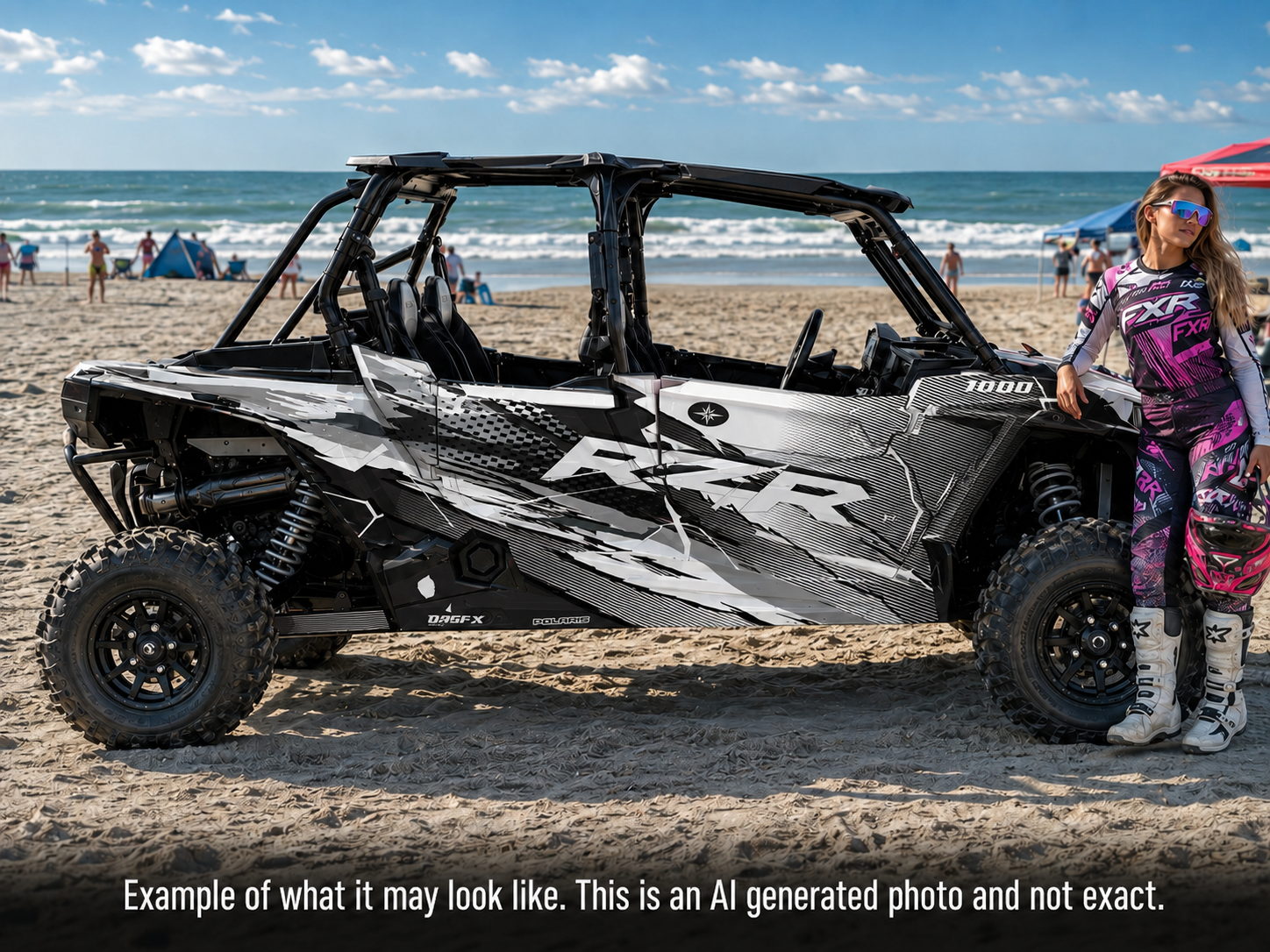 2020 - 2023 Polaris RZR  XP 1000 4 Door  Graphics Kit D53-1 (Copy)