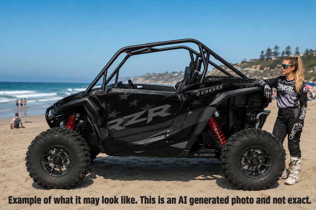 2024-2025 Polaris RZR XP 1000 Graphics Kit D69-5 USA Flag