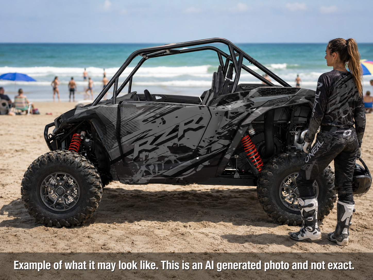 2024-2025 Polaris RZR XP 1000 Graphics Kit D79-6 USA Flag
