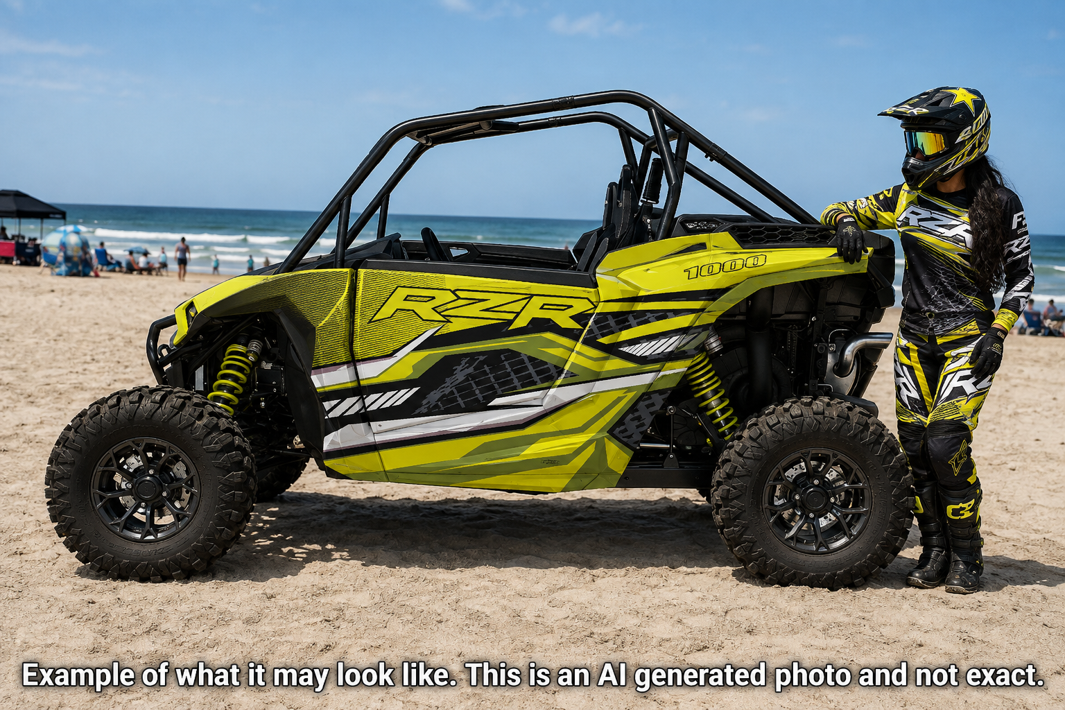 2024-2025 Polaris RZR XP 1000 Graphics Kit D52-3