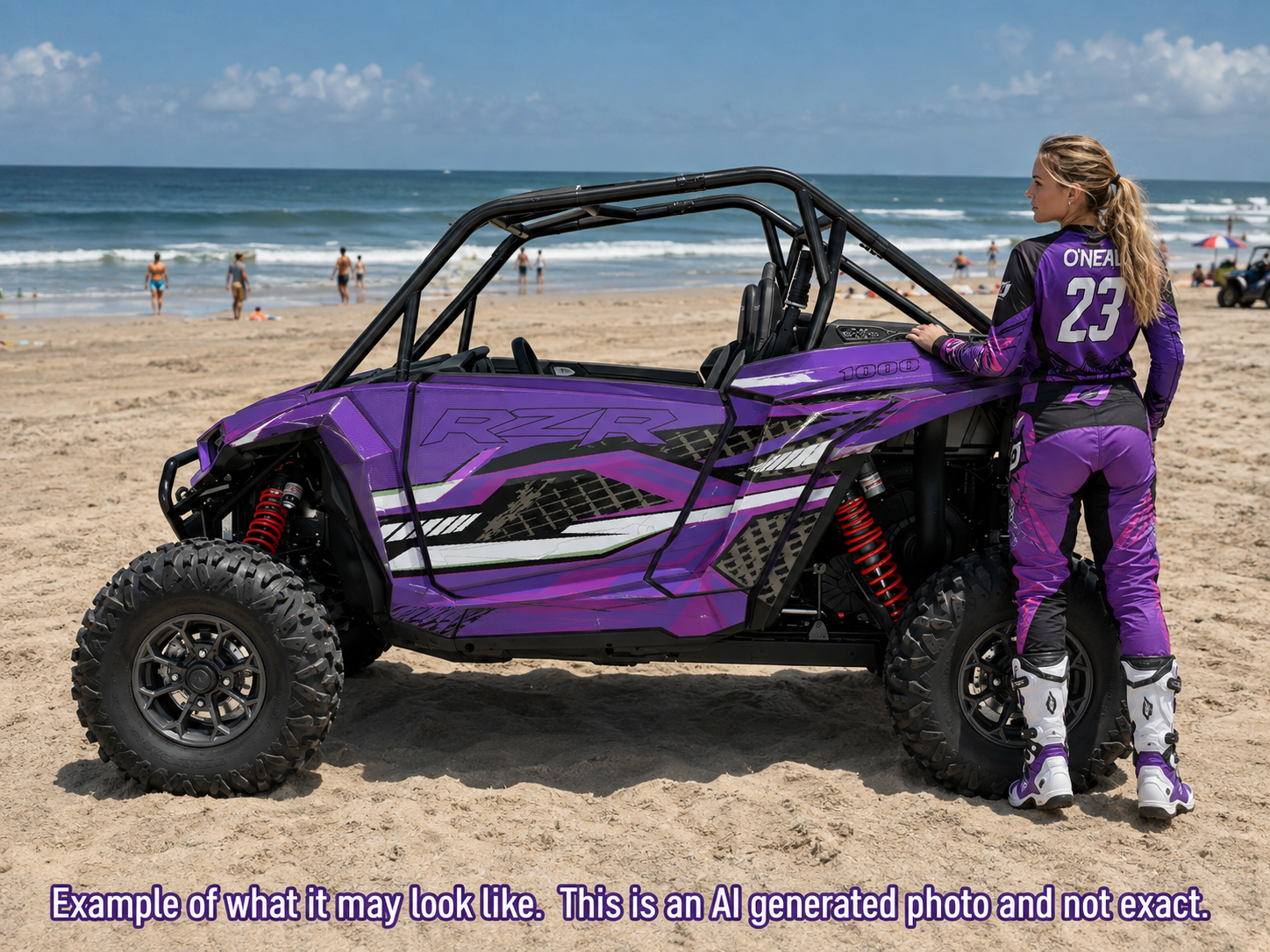 2024-2025 Polaris RZR XP 1000 Graphics Kit D52-4