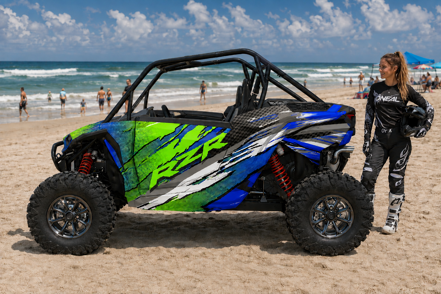 2024-2025 Polaris RZR XP 1000 Graphics Kit D53-2