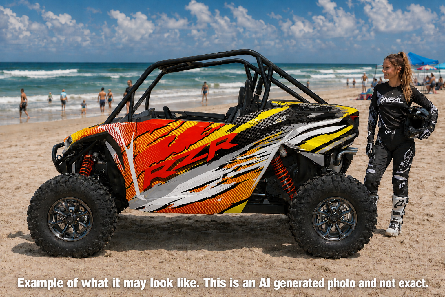 2024-2025 Polaris RZR XP 1000 Graphics Kit D53-3