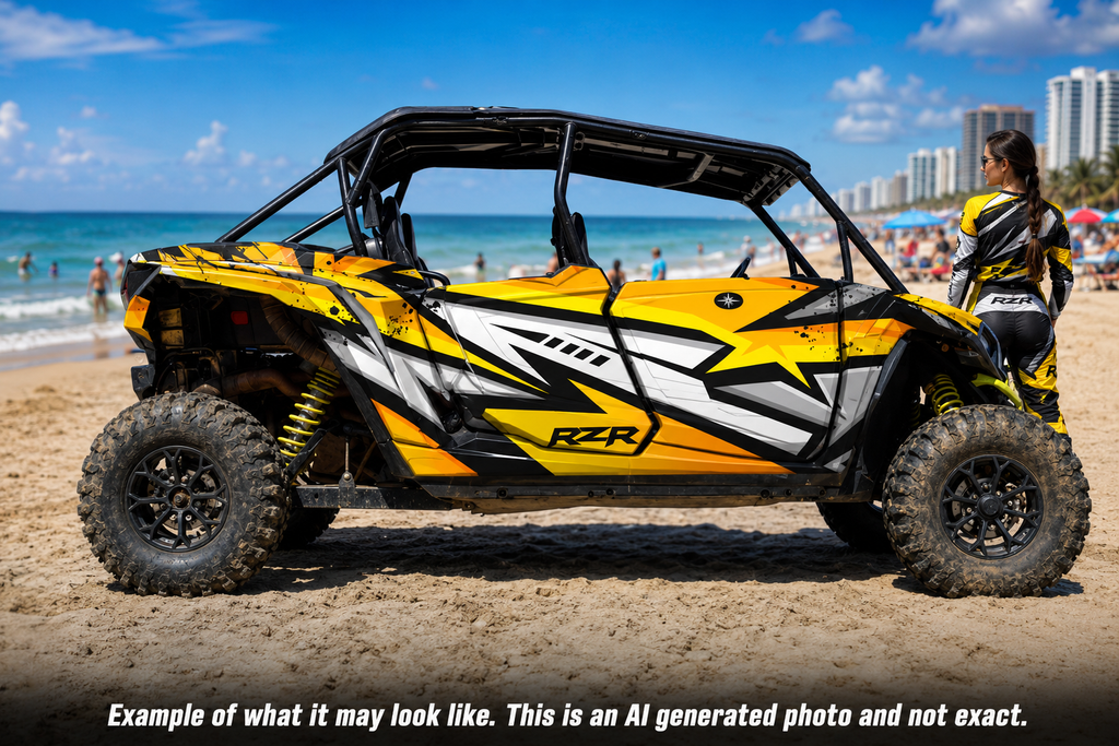 2024 - 2025 Polaris RZR XP 1000 4 Door Graphics Kit D37-1