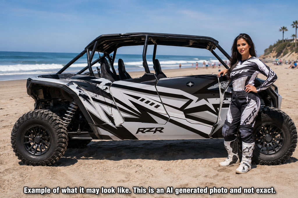 2024 - 2025 Polaris RZR XP 1000 4 Door Graphics Kit D37-5