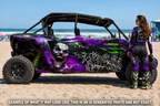 2024 - 2025 Polaris RZR XP 1000 4 Door Graphics Kit DJK Joker