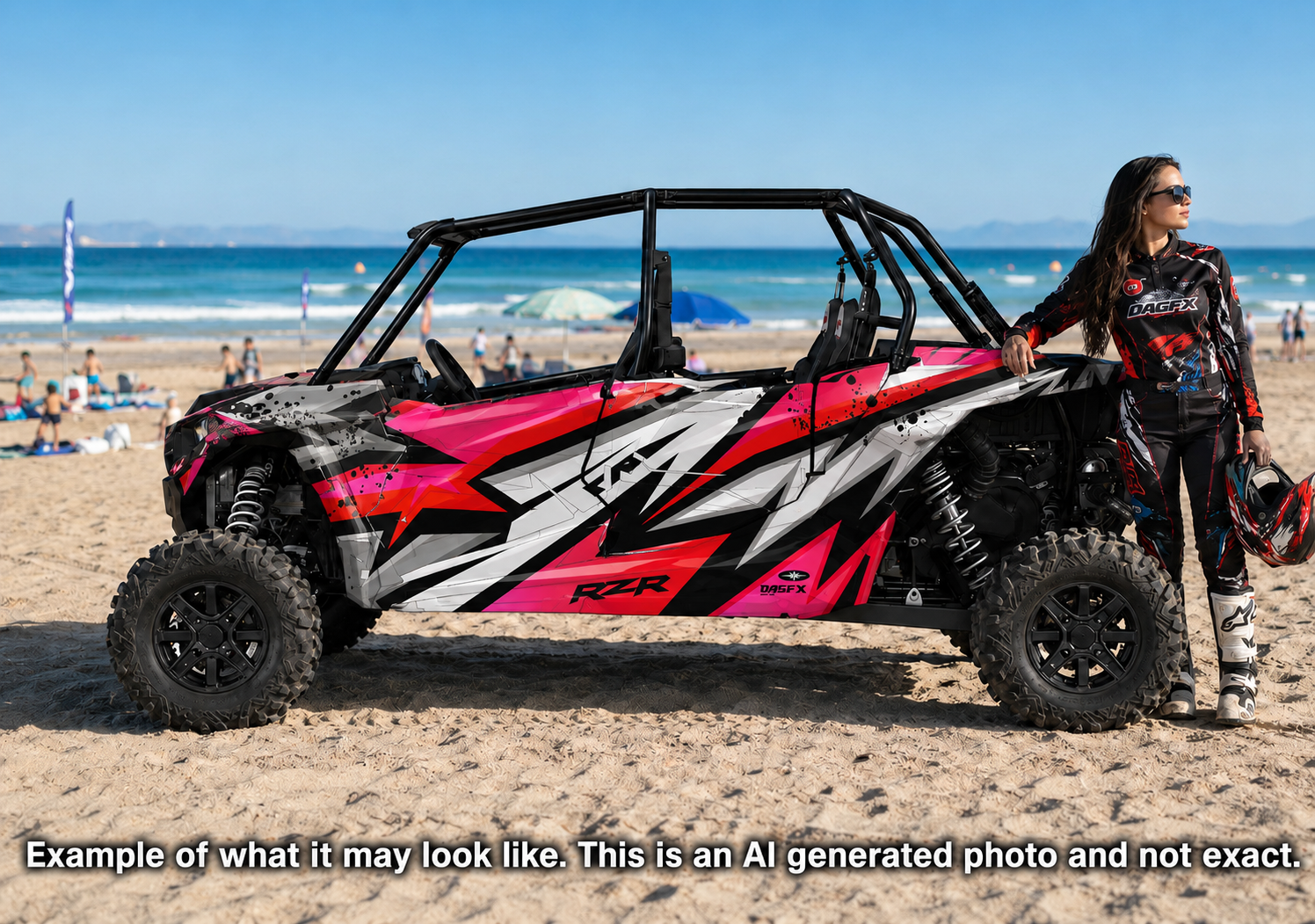 2014 - 2018 Polaris RZR XP 4 Graphics Kit D37-3