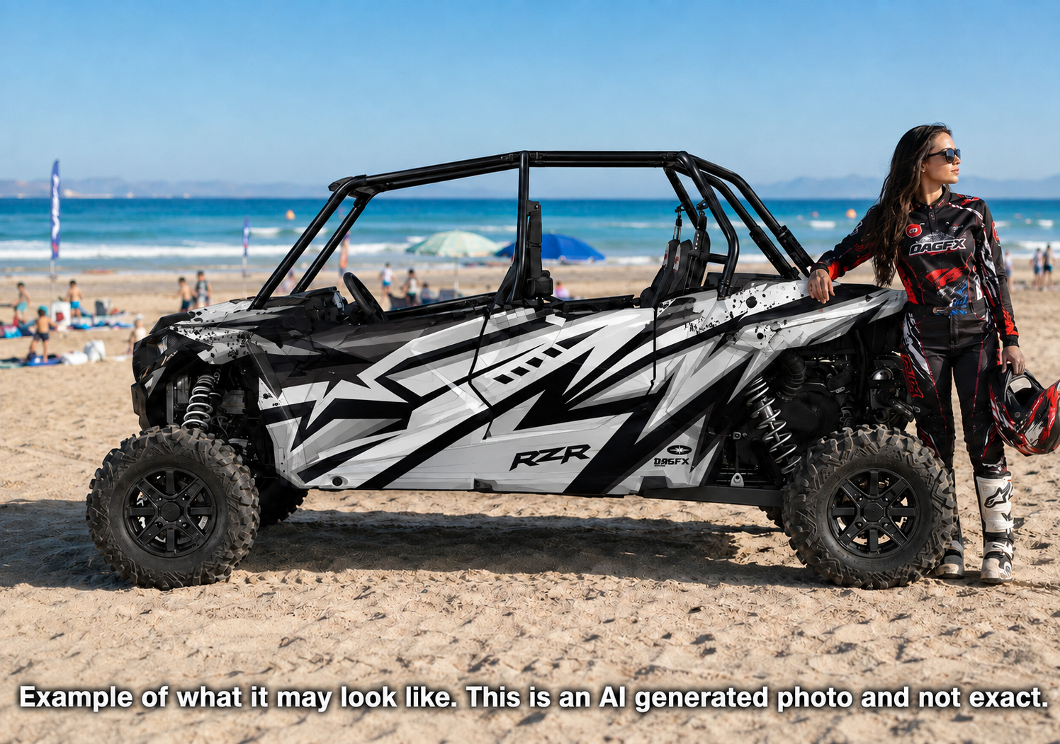 2014 - 2018 Polaris RZR XP 4 Graphics Kit D37-5