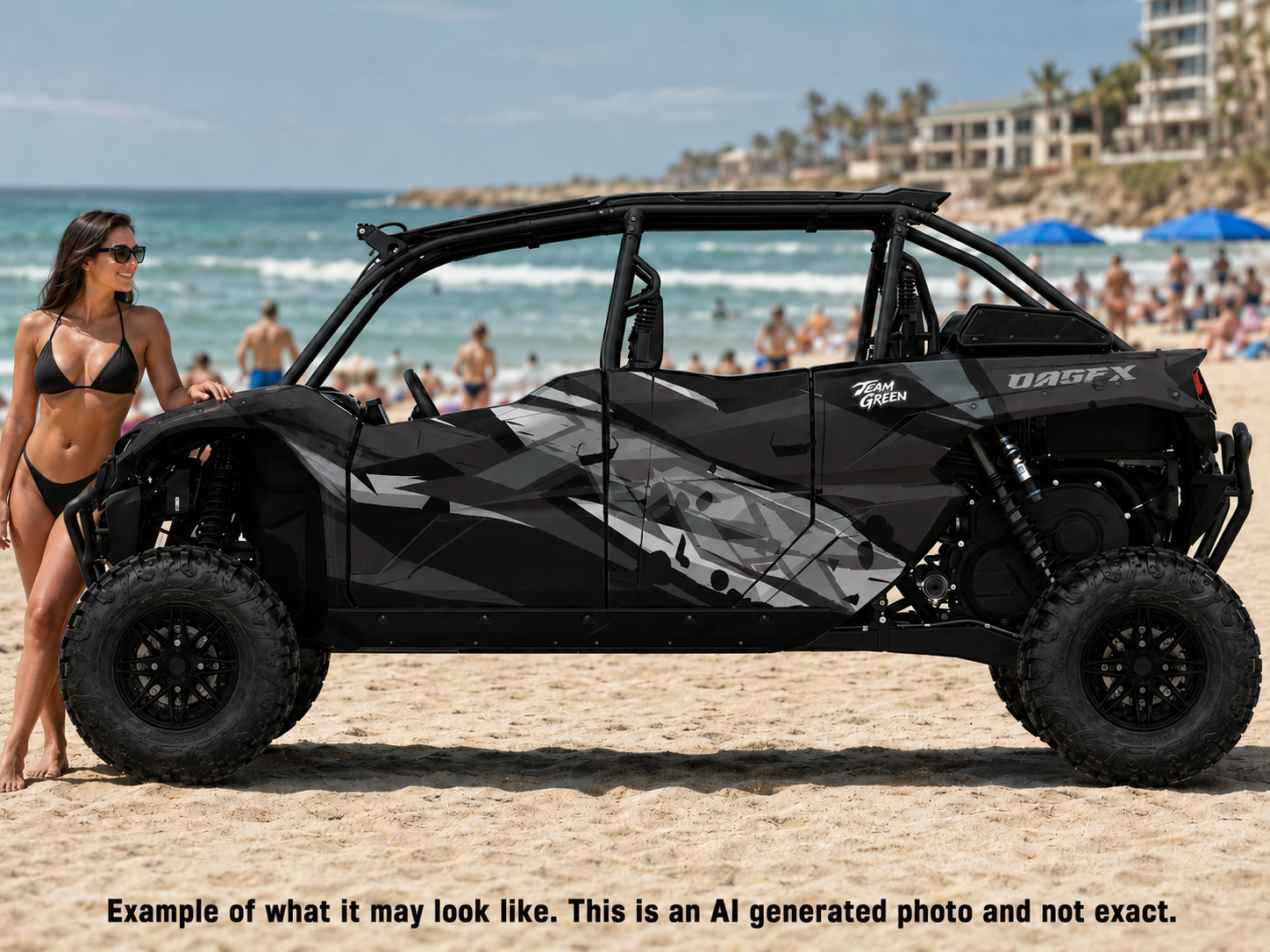 2020 - 2024 Kawasaki Teryx KRX 4 Door 1000 Graphic Kit -Pro Edition D39-3