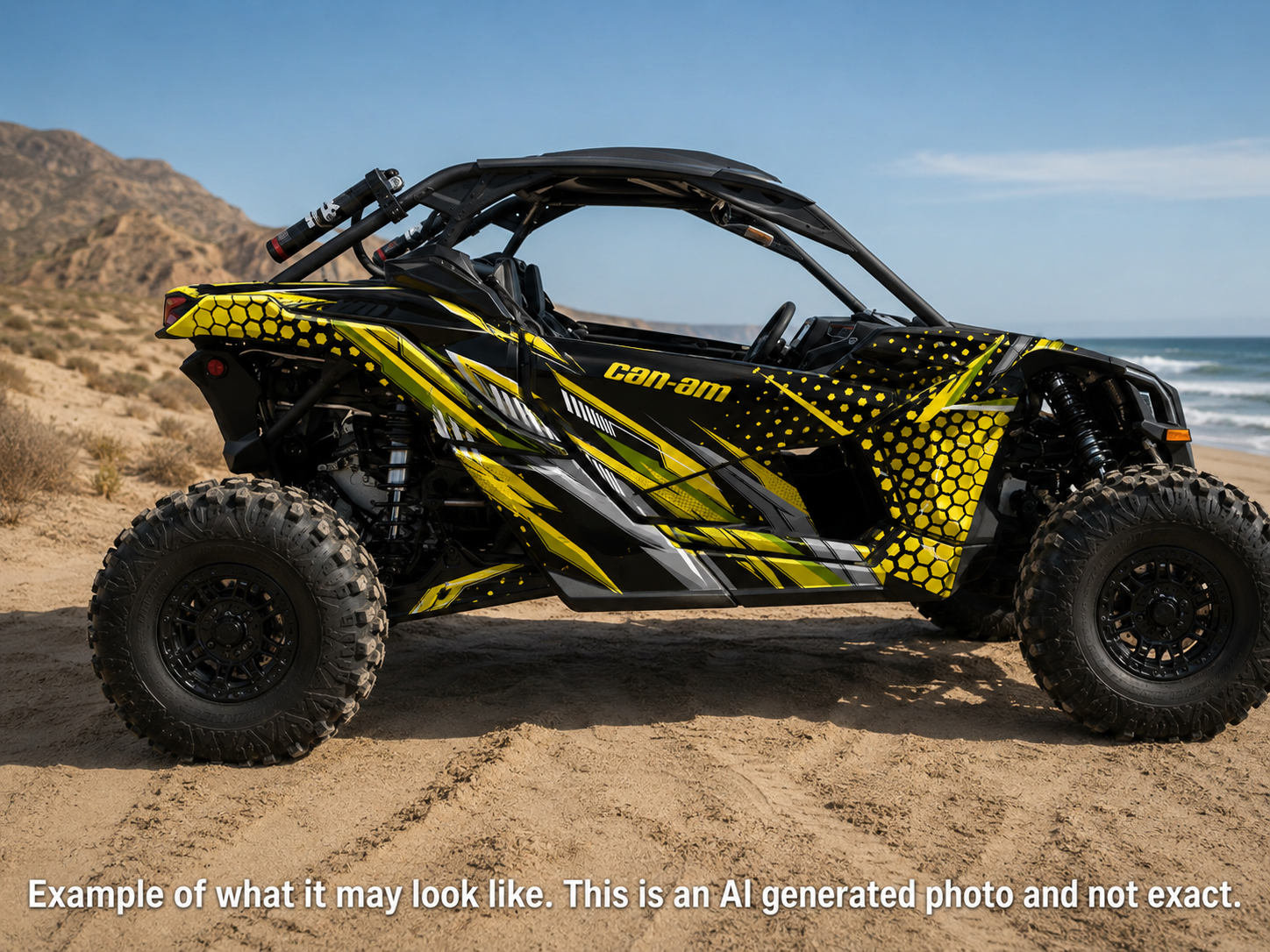 2017 - 2024 Can Am X3 RR DS Maverick Graphics Kit  Pro Edition D57-7