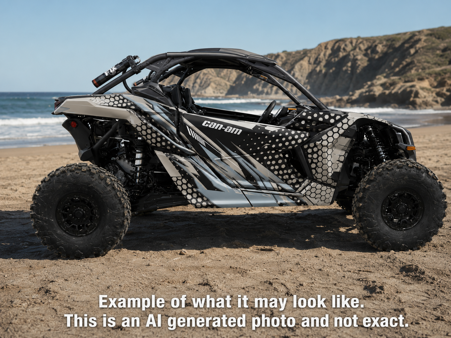 2017 - 2024 Can Am X3 RR DS Maverick Graphics Kit  Pro Edition D57-8