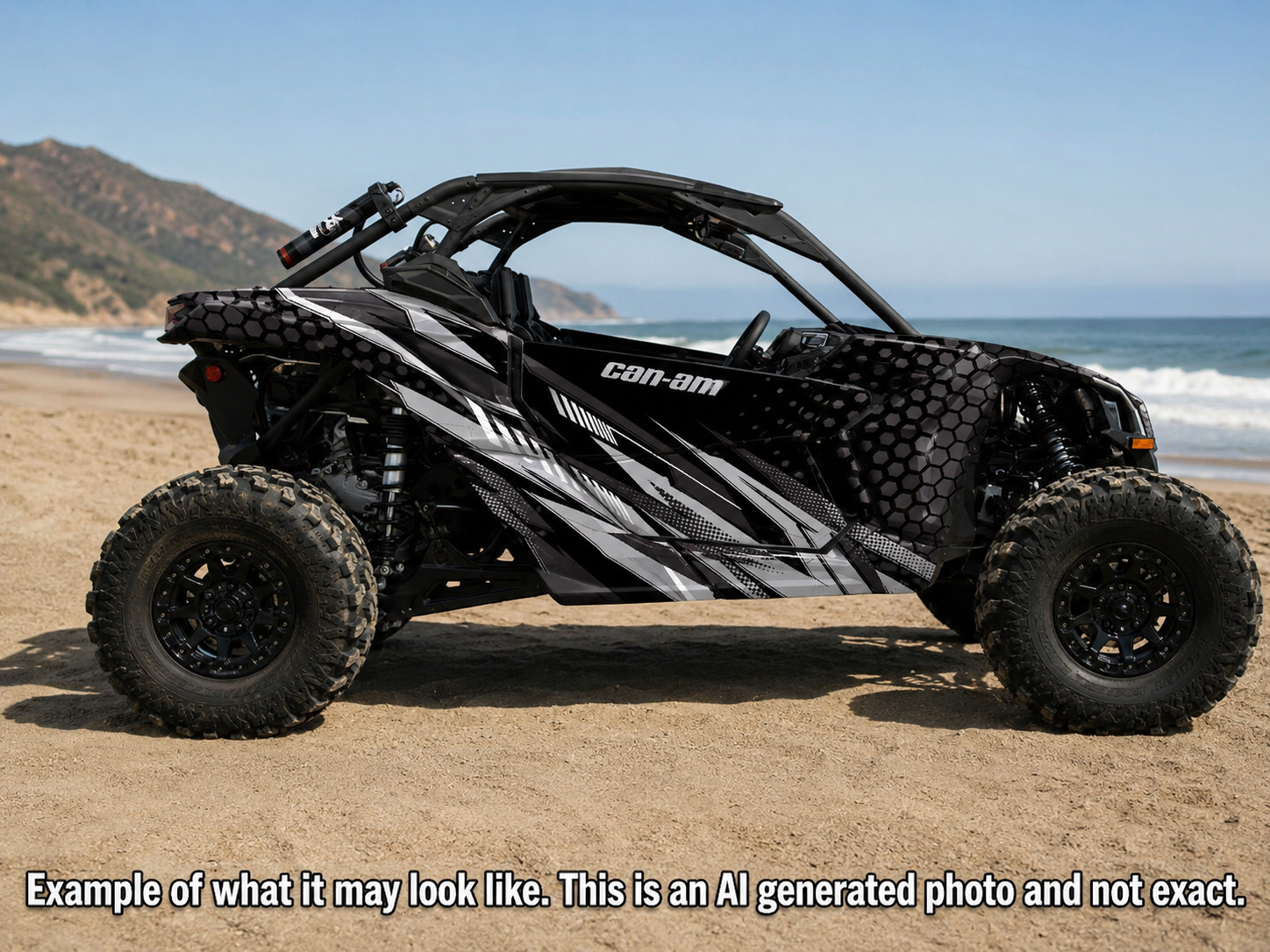 2017 - 2024 Can Am X3 RR DS Maverick Graphics Kit  Pro Edition D57-9