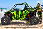 2024-2025 Polaris RZR XP 1000 Monster Graphics Kit DMon Monster