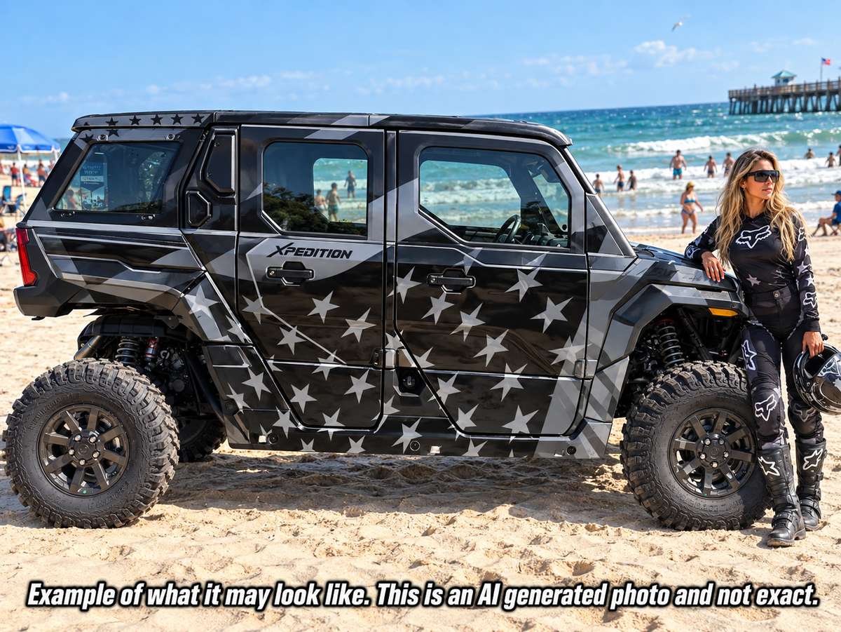 2024-2025 Polaris Xpedition ADV 4 Door Graphics D69-1 USA