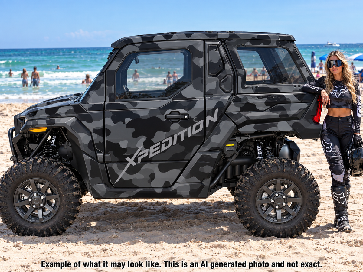 2024-2025 Polaris Xpedition Graphics DBC Dark Camo