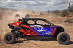 2025 Can Am Maverick R Max 4 Door Graphics Kit   D53-4 Wild OAGFX Racing