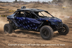 2025 Can Am Maverick R Max 4 Door Graphics Kit   D69-3 USA Flag  OAGFX Racing