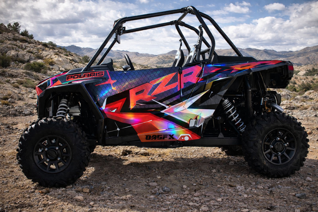 2014 - 2018 Polaris RZR XP 1000 Graphics Kit D36-1 Red