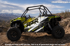 2014 - 2018 Polaris RZR XP 1000 Graphics Kit D35-4 Yellow