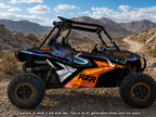 2019 - 2023 Polaris RZR XP 1000 Graphics Kit D36-4 Orange OAGFX