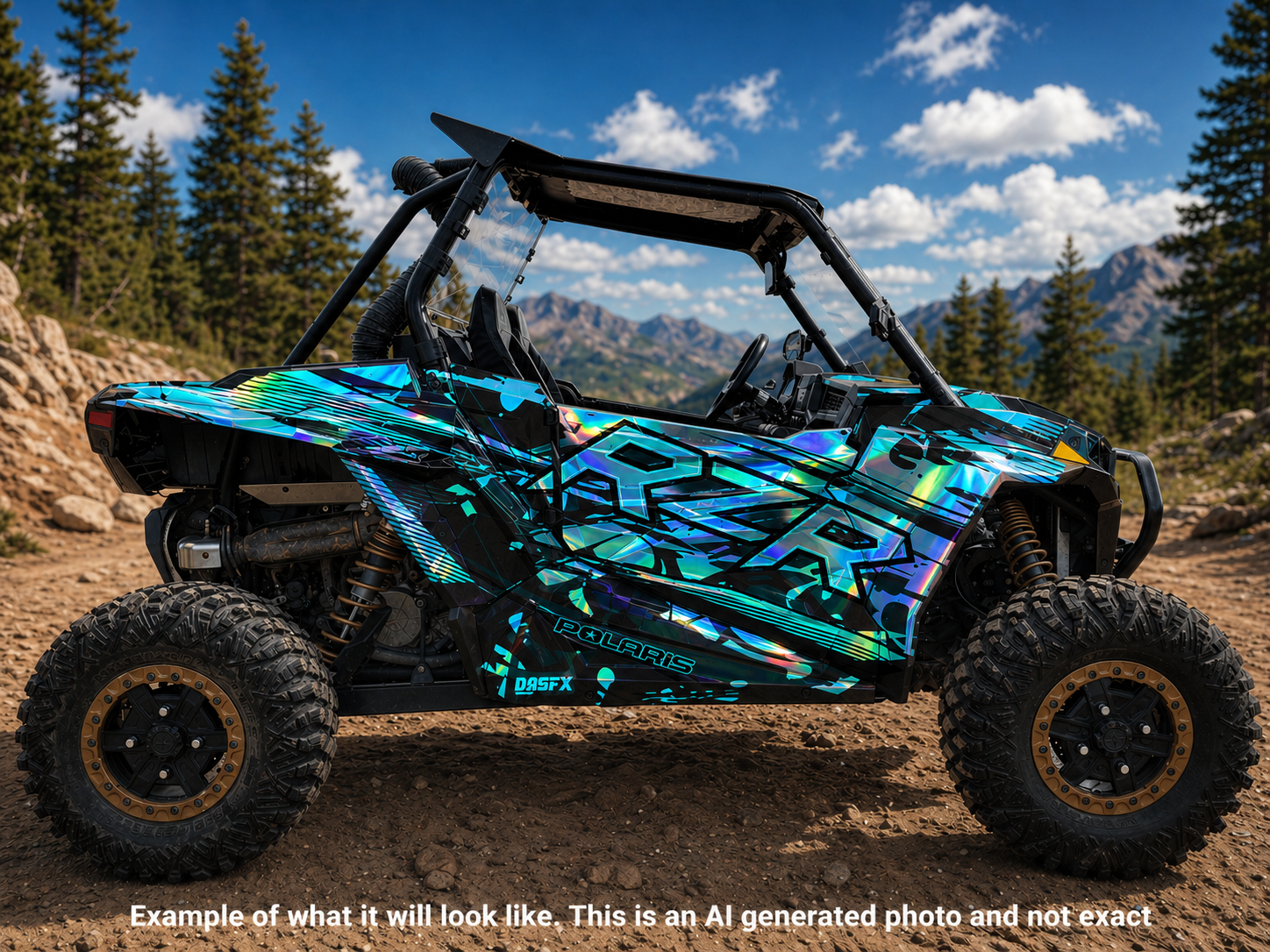 2019 - 2023 Polaris RZR XP 1000 Graphics Kit D79-1 OAGFX
