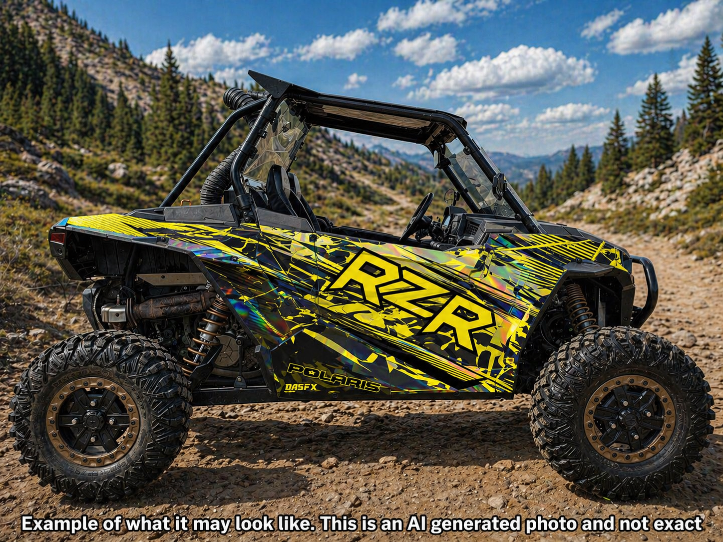 2019 - 2023 Polaris RZR XP 1000 Graphics Kit D79-2 OAGFX