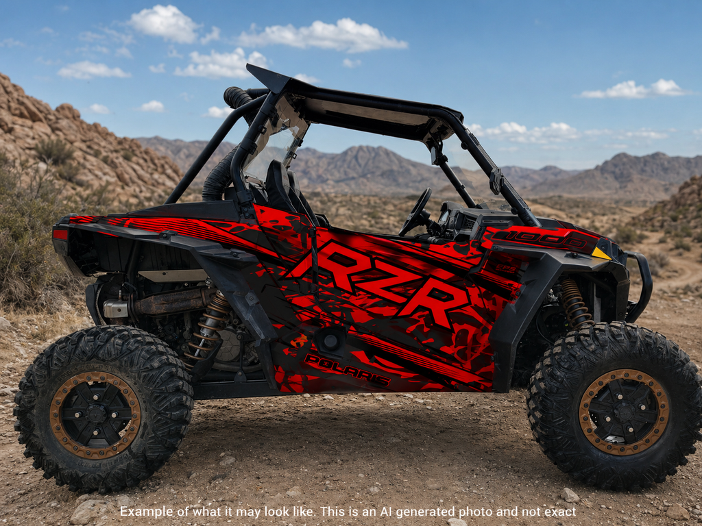 2019 - 2023 Polaris RZR XP 1000 Graphics Kit D79-4 OAGFX