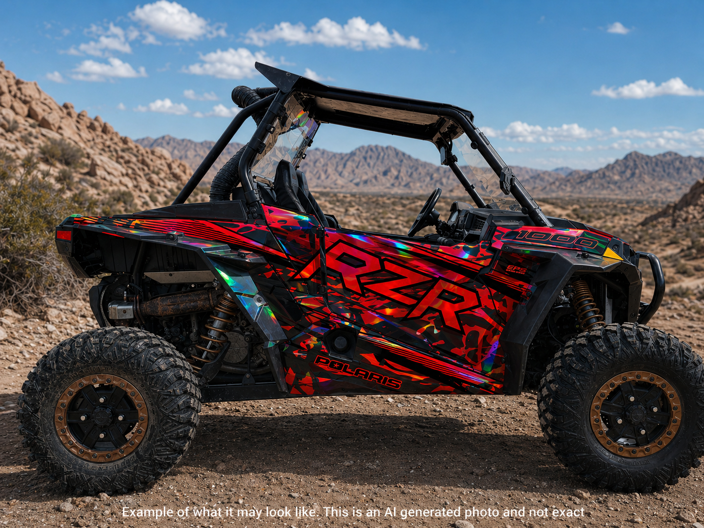 2019 - 2023 Polaris RZR XP 1000 Graphics Kit D79-4 OAGFX